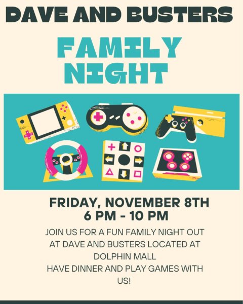 Dave & Busters Family Night