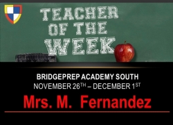 Teacher of the Week