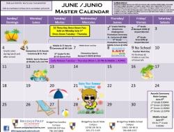 June Calendar