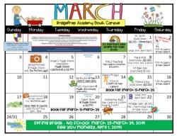 March Calendar