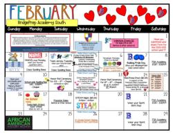 February Calendar