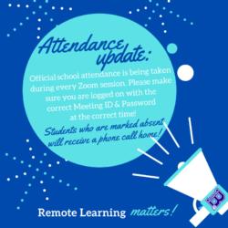 Attendance Update: