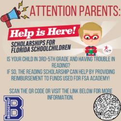 Reading Scholarship Available for 3rd-5th Students!