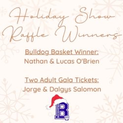 Holiday Show Raffle Winners!