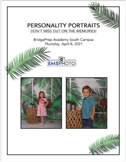Personality Pictures on April 8, 2021!