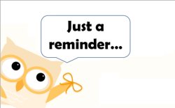 Don't forget about our PALS & EESAC meetings tomorrow!