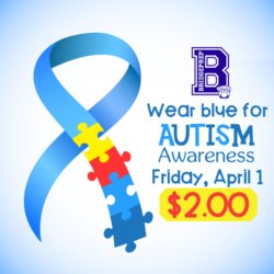 Dress Down this Friday, April 1st!