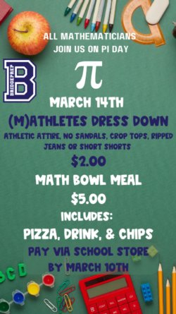 March 14th is PI Day!