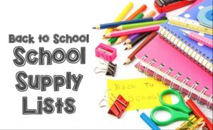 Supply List for the 2024-2025 School Year!