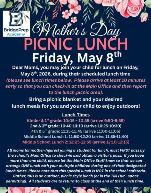 Mother's Day Picnic Lunch